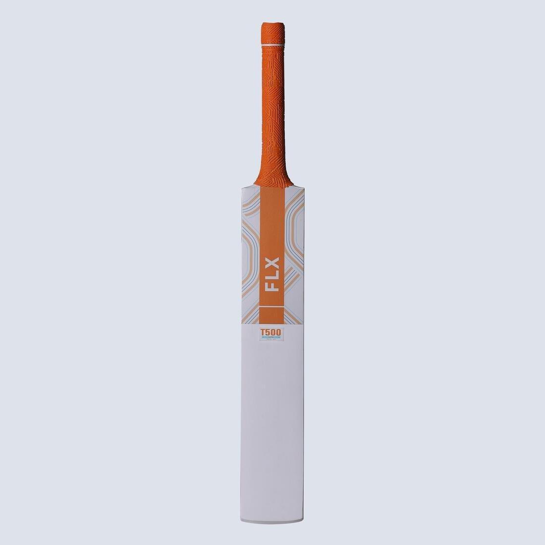 500 Lite Kids Tennis Ball Cricket Bat, Deep Orange, , large image number 8