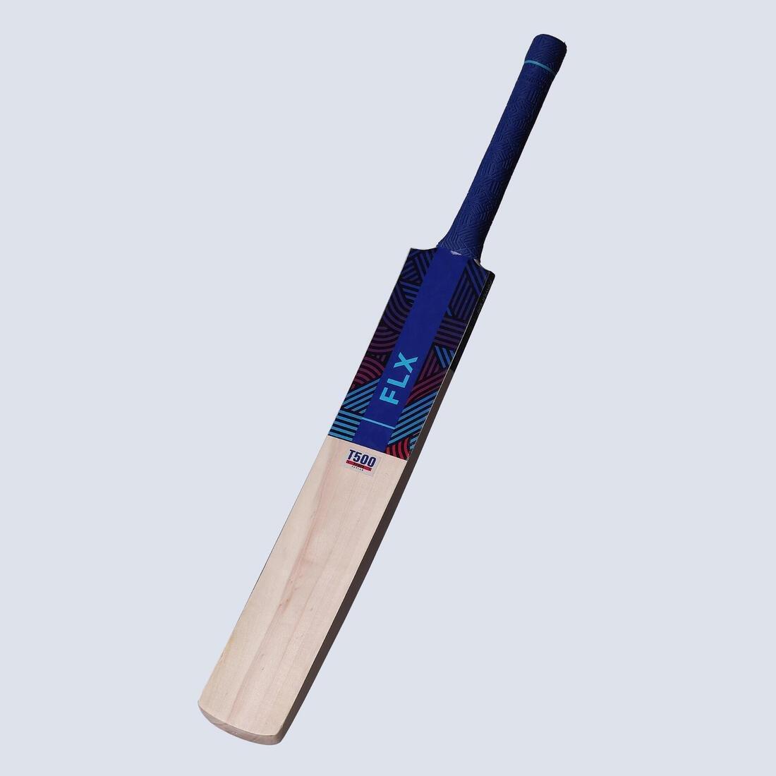Kids Soft Tennis Cricket Bat T 500 Jr Power Blue, Bright Indigo, , large image number 5