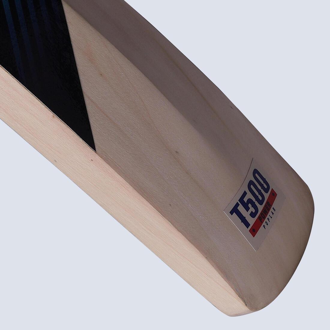 Kids Soft Tennis Cricket Bat T 500 Jr Power Blue, Bright Indigo, , large image number 7