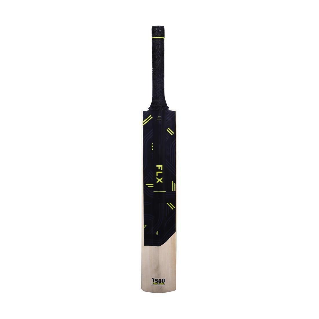 Kids Soft Tennis Ball Cricket Bat T 500 Max Jr, Carbon Grey, No Color, large image number 0