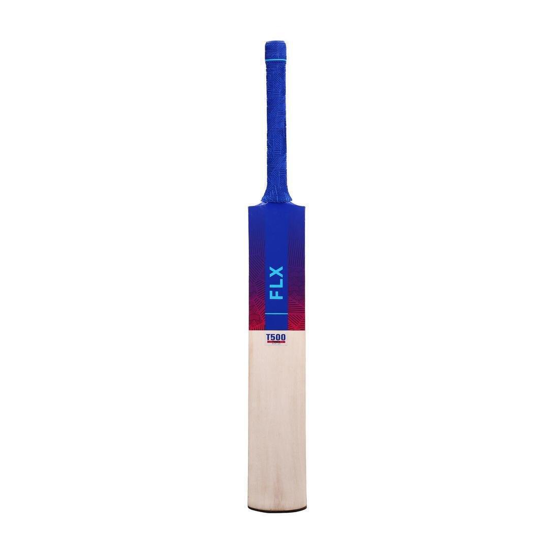 6  T 500 Power Adult Tennis Ball Cricket Bat, Bright Indigo, , large image number 1