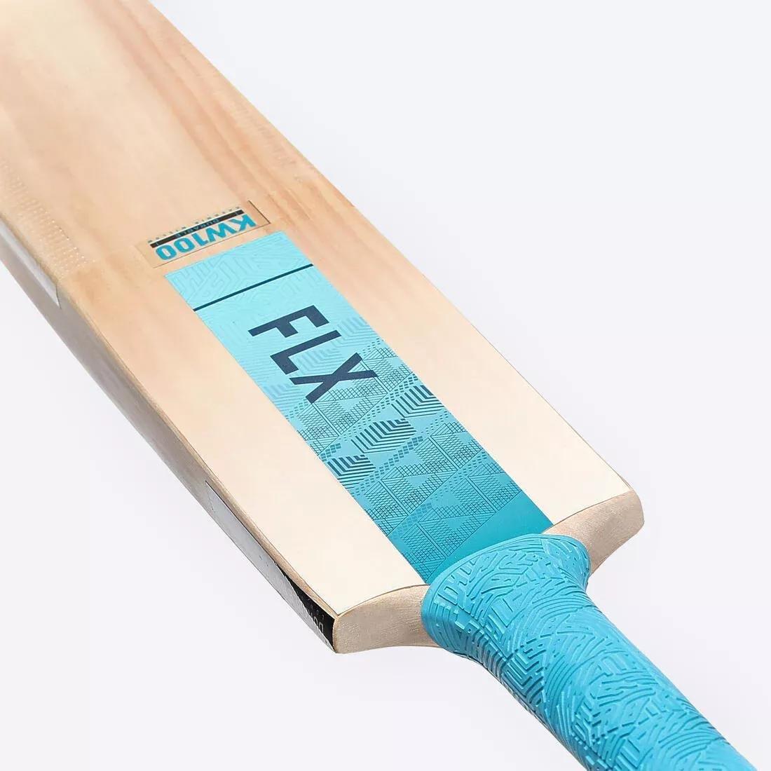 SH Adult Kashmir WillowCricket Bat Kw100 Drb, Teal Green, , large image number 2