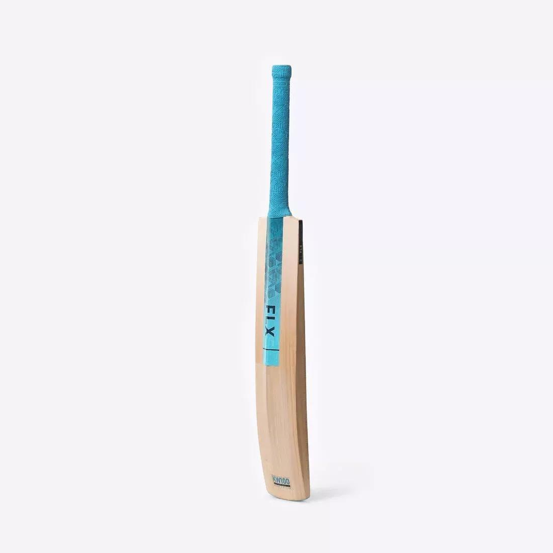 SH Adult Kashmir WillowCricket Bat Kw100 Drb, Teal Green, , large image number 10