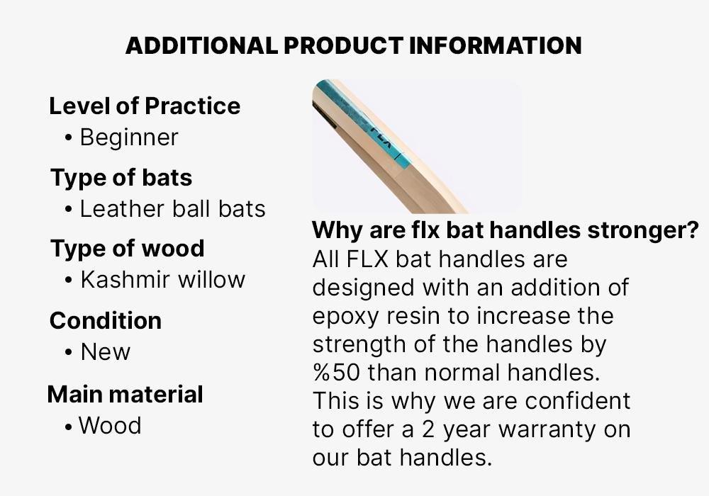 SH Adult Kashmir WillowCricket Bat Kw100 Drb, Teal Green, , large image number 15