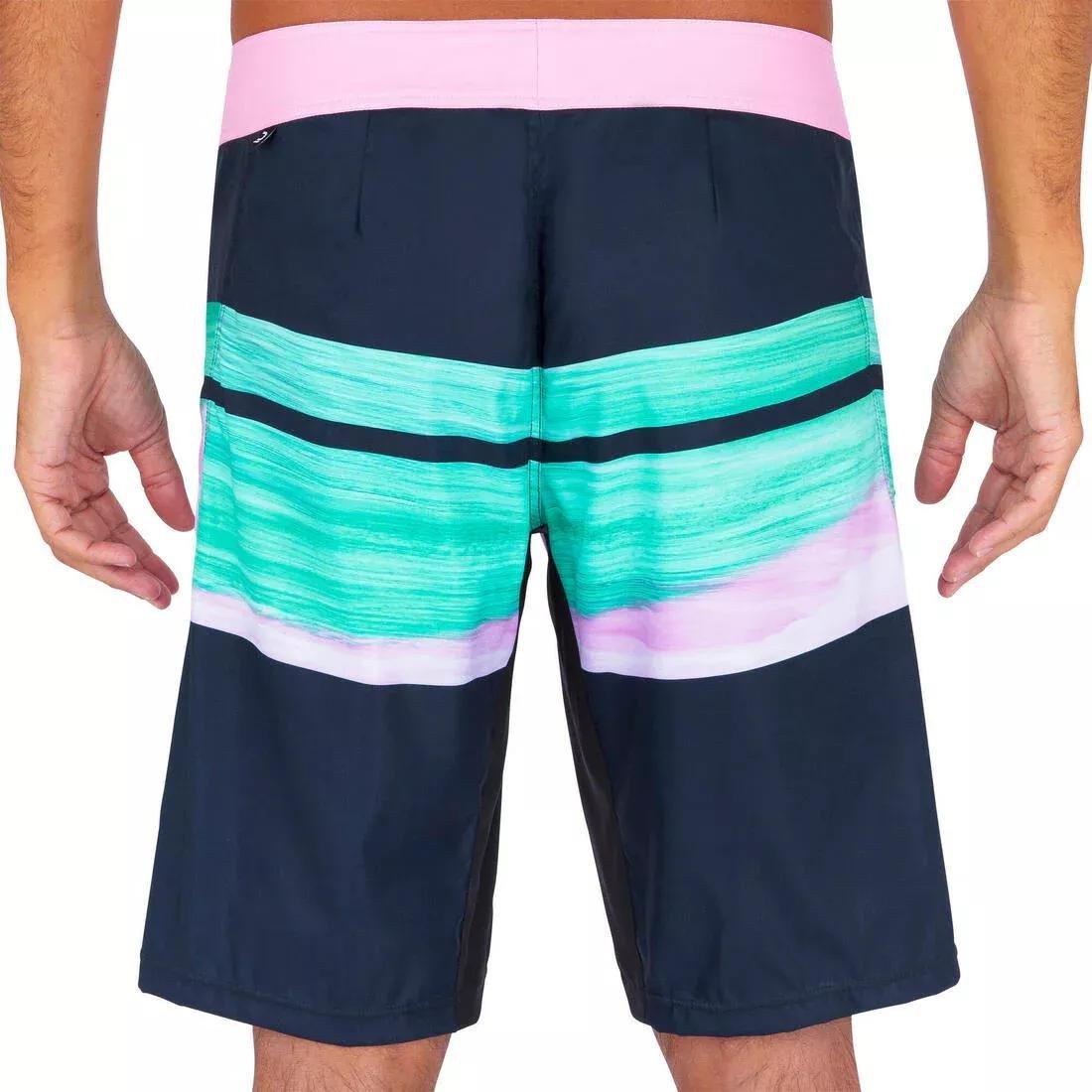 BLACK Surfing boardshorts, standard 500 Classico, , large image number 10