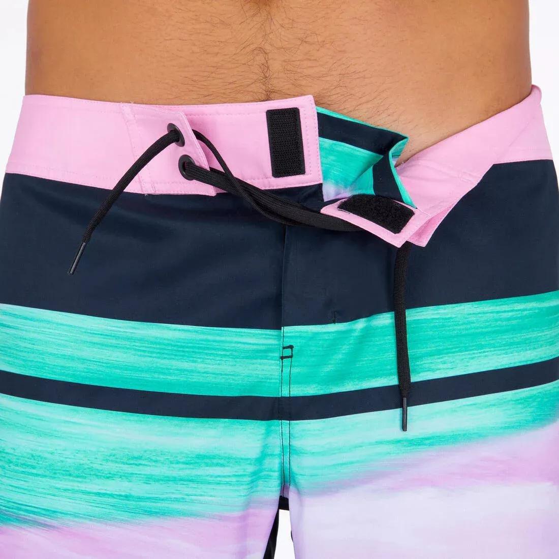 BLACK Surfing boardshorts, standard 500 Classico, , large image number 12