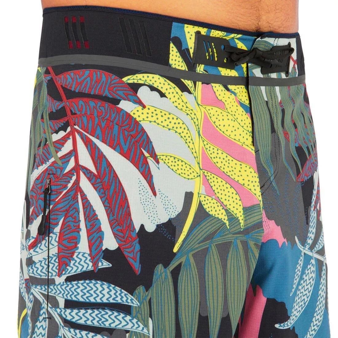 BLACK Long Surfing Boardshorts 900 Tigger Dude., No Color, large image number 2