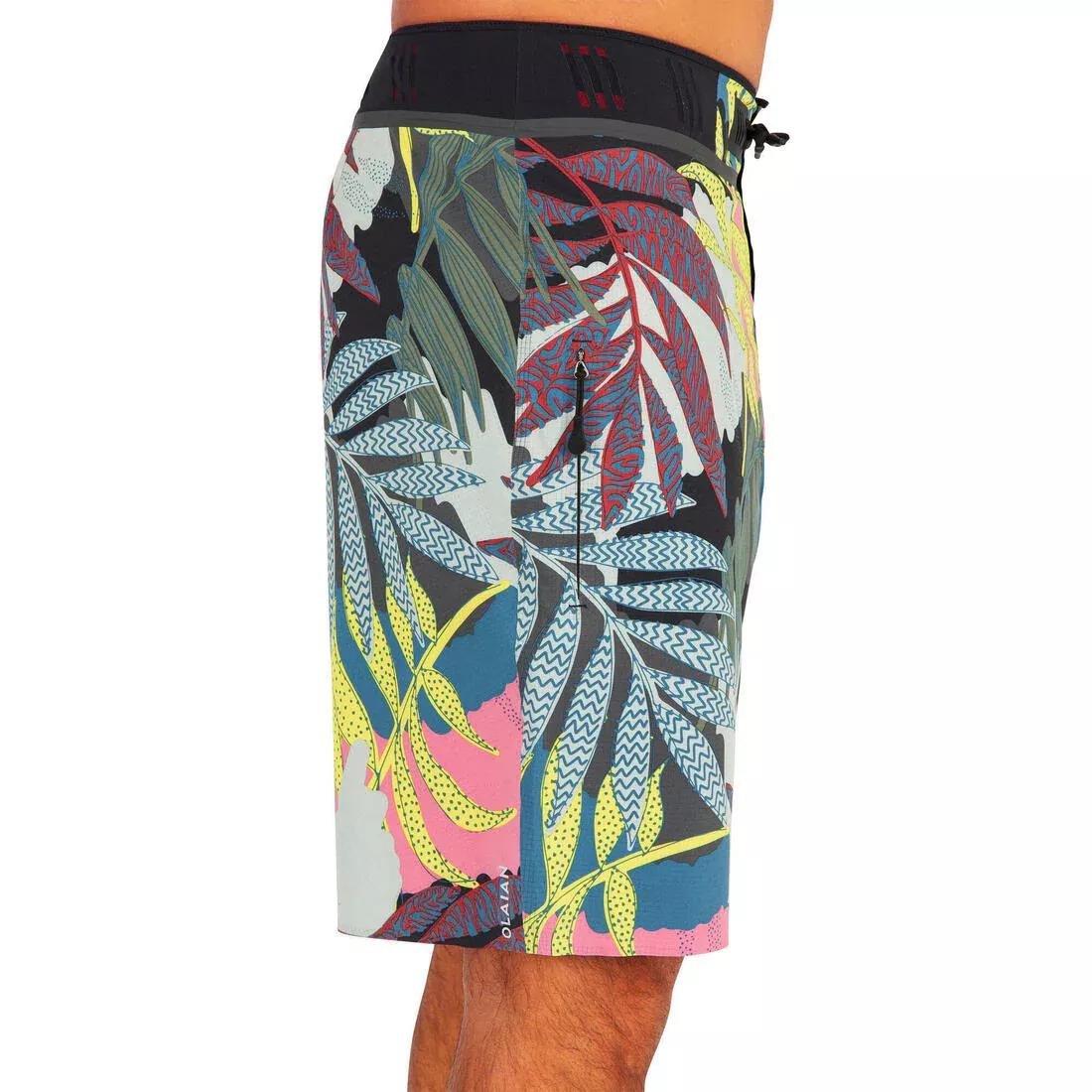 BLACK Long Surfing Boardshorts 900 Tigger Dude., No Color, large image number 10