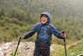 QUECHUA - Kids' Waterproof Hiking Jacket - 7-15Y, Navy Blue