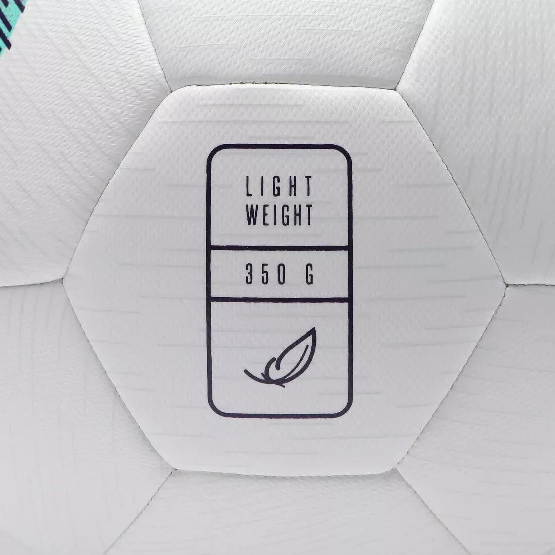 Hybrid Size 5 Football F500 Light, Yellow, No Color, large image number 4