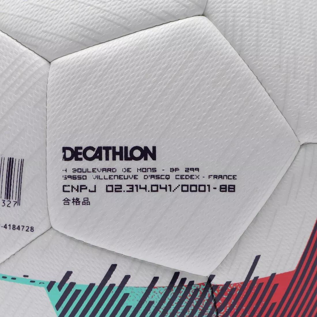 Hybrid Size 5 Football F500 Light, Yellow, No Color, large image number 6