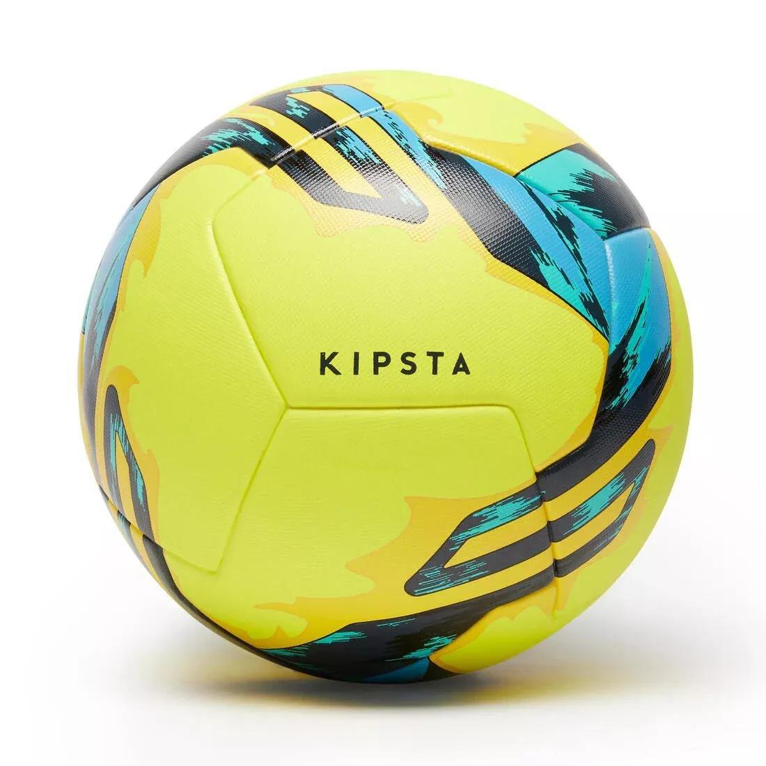 Thermobonded Beach Soccer Ball Size 5, Yellow, No Color, large image number 0