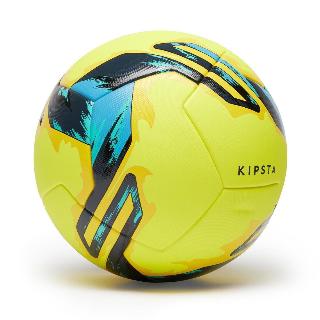 KIPSTA - Thermobonded Beach Soccer Ball Size 5, Yellow