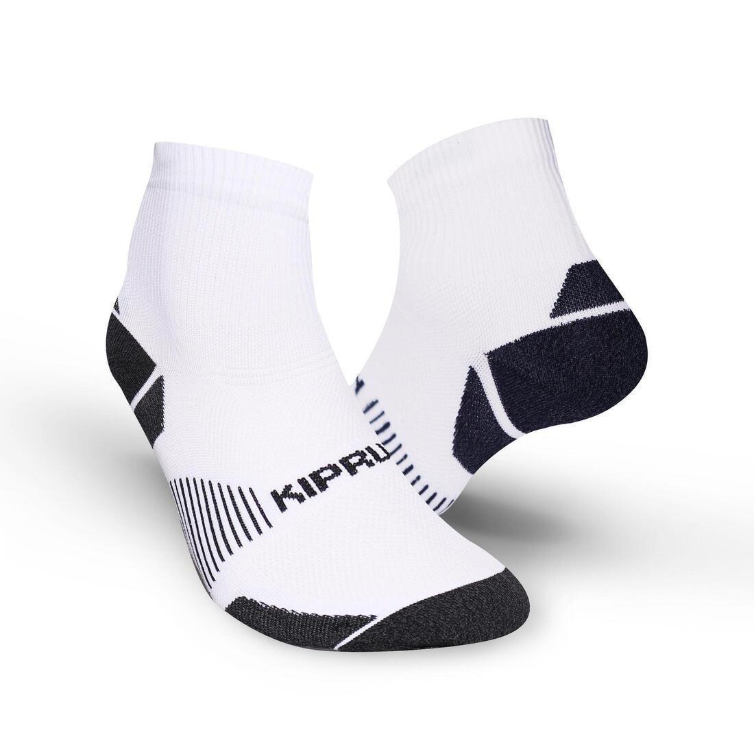 Run900 Mid FineRunning Socks, Snow White, No Color, large image number 0