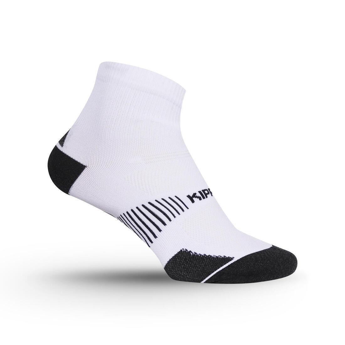 Run900 Mid FineRunning Socks, Snow White, , large image number 4