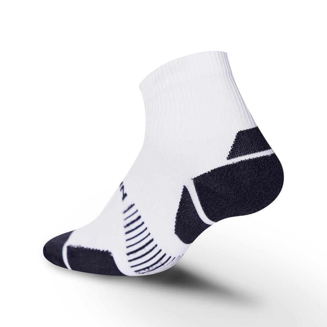 Run900 Mid FineRunning Socks, Snow White, No Color, large image number 8
