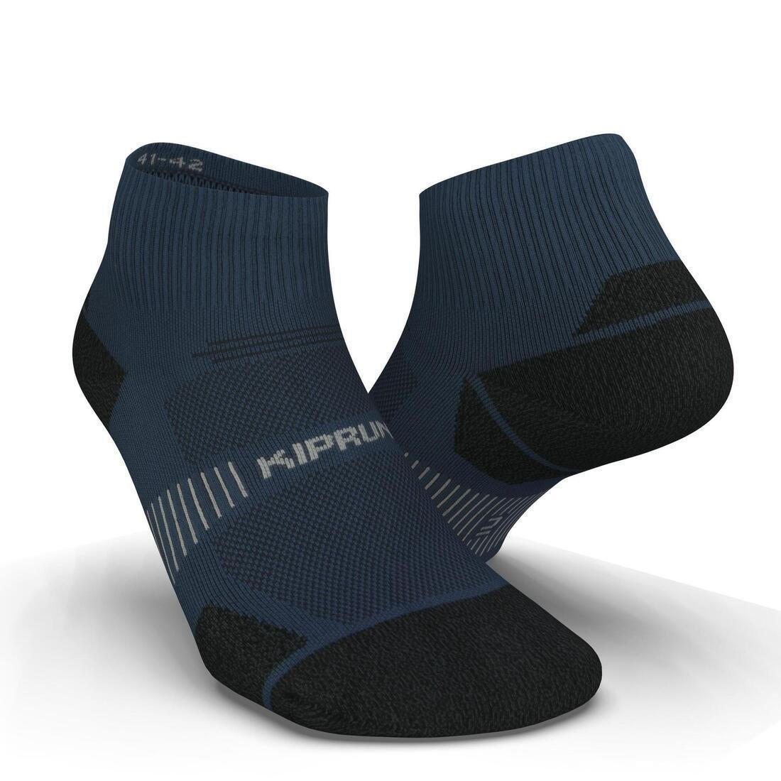 KIPRUN - Run900 Mid FineRunning Socks, Snow White