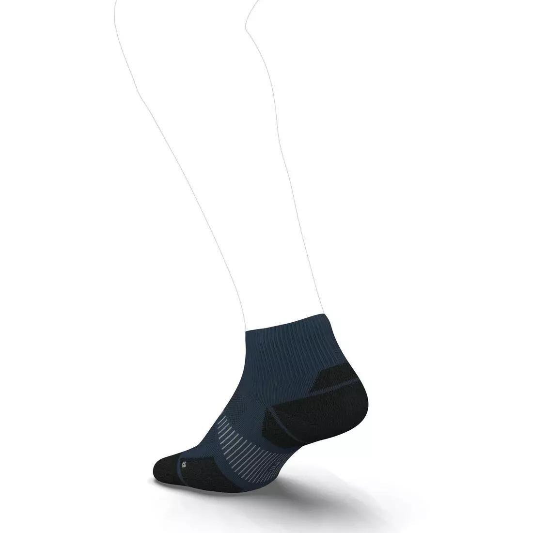 KIPRUN - Run900 Mid FineRunning Socks, Snow White