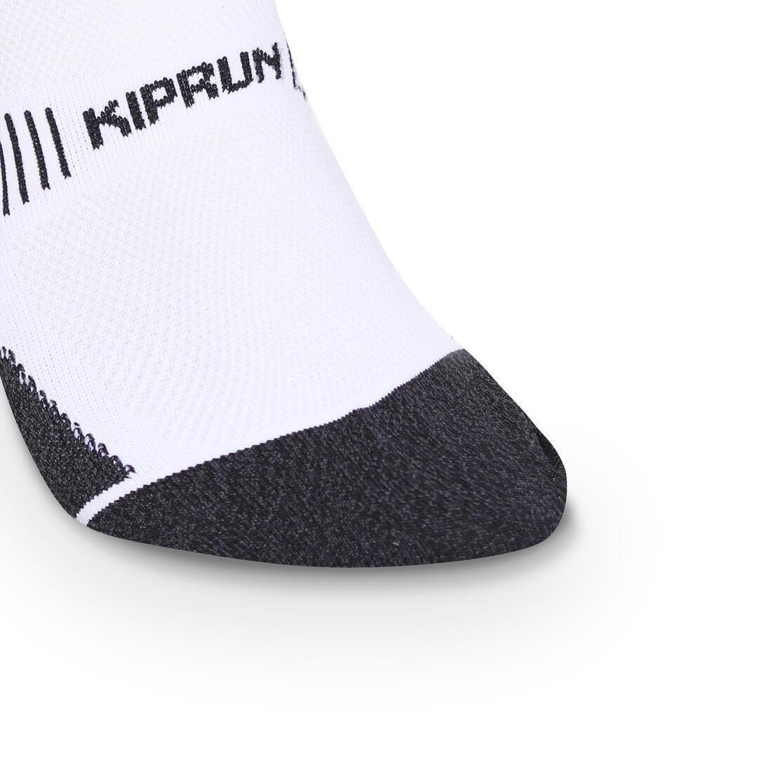 KIPRUN - Run900 Mid FineRunning Socks, Snow White