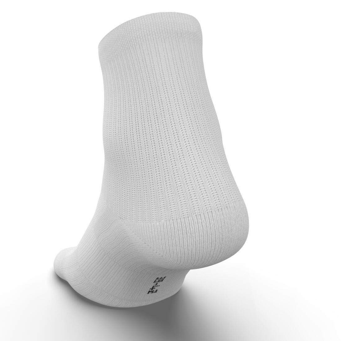 KIPRUN - Rnning Comfortable Mid-Height Socks 2-Pack, White