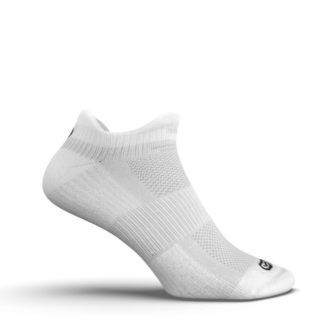 KIPRUN - Invisible Comfort Running Socks 2-Pack, White