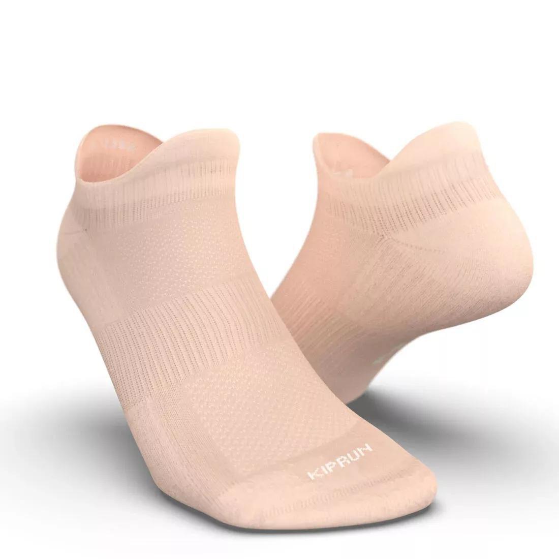 KIPRUN - Invisible Comfort Running Socks 2-Pack, White