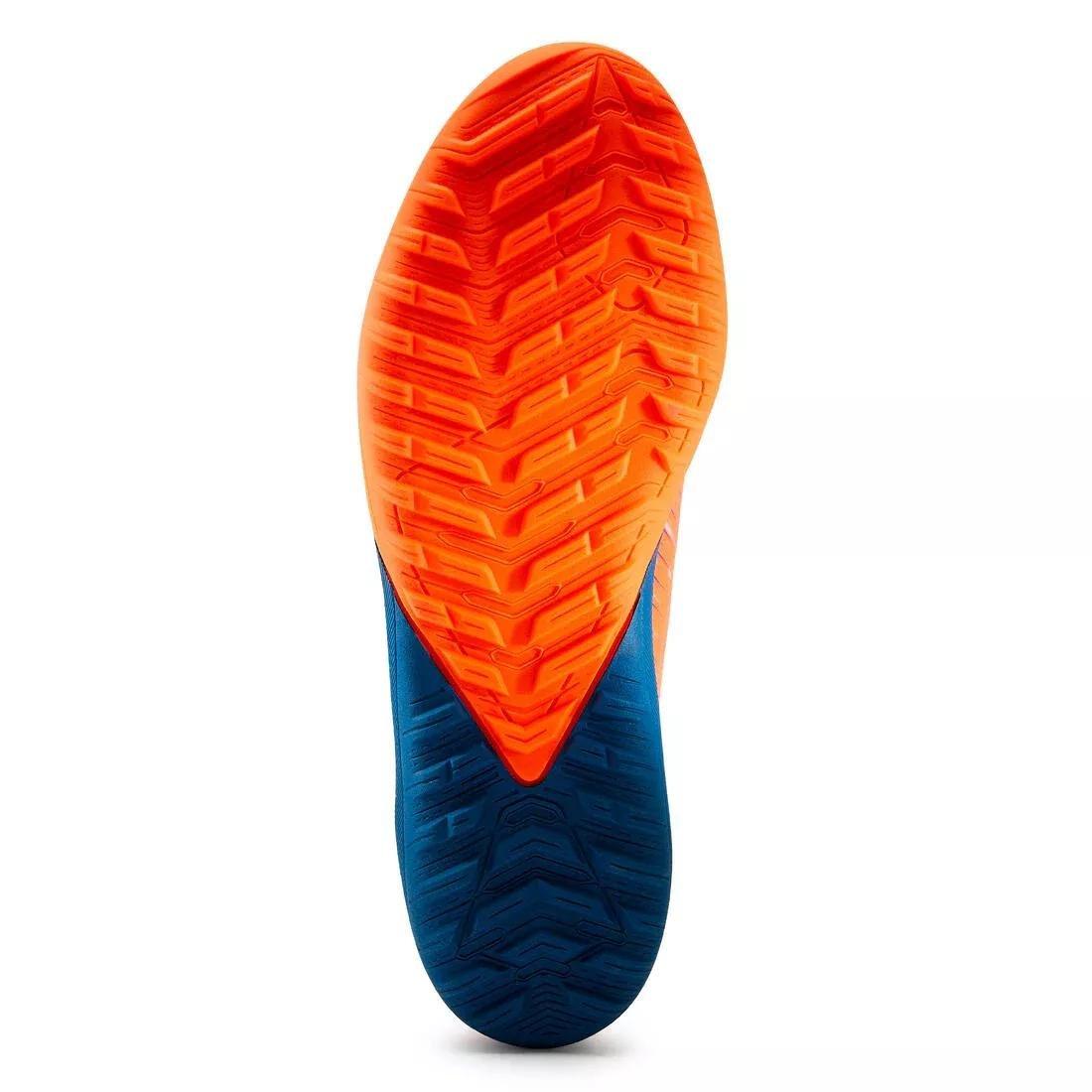 Kids Unisex Lace-Up Football Boots - Clr Turf Tf, Orange, , large image number 5