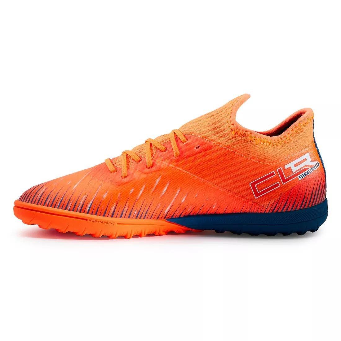 Kids Unisex Lace-Up Football Boots - Clr Turf Tf, Orange, , large image number 6