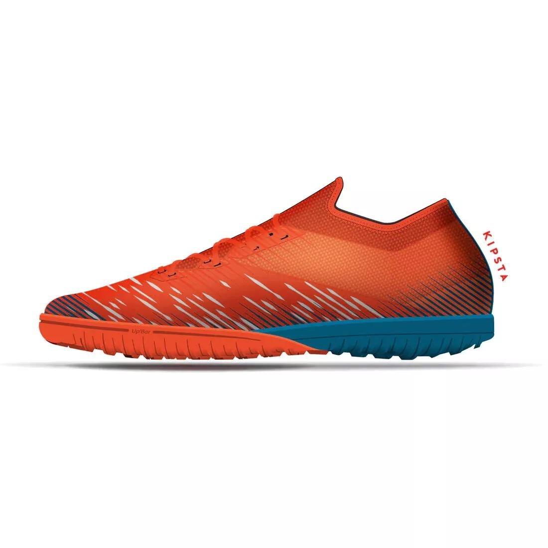 Kids Unisex Lace-Up Football Boots - Clr Turf Tf, Orange, , large image number 8