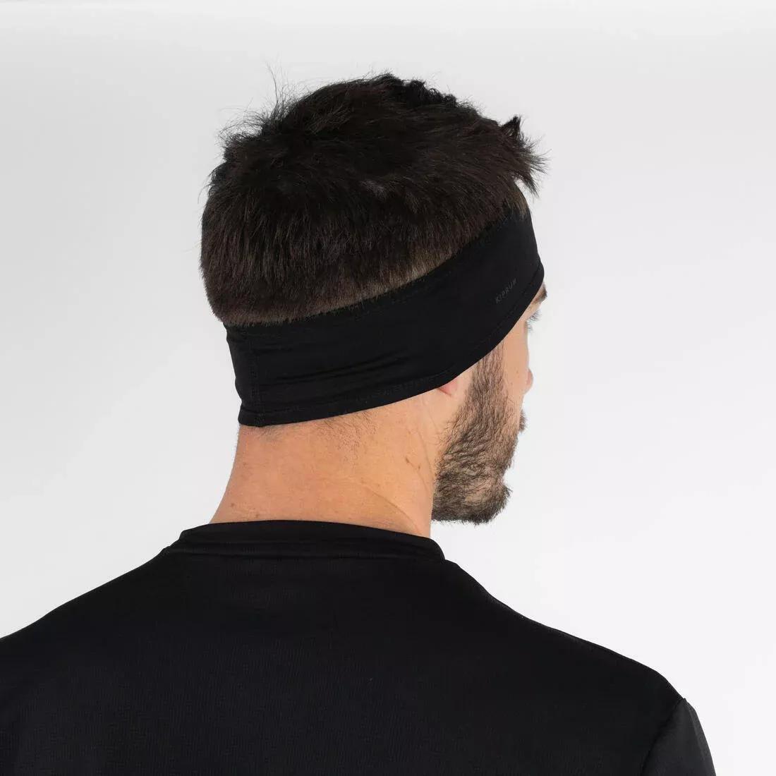 Running Headband, Khaki Brown, No Color, large image number 2