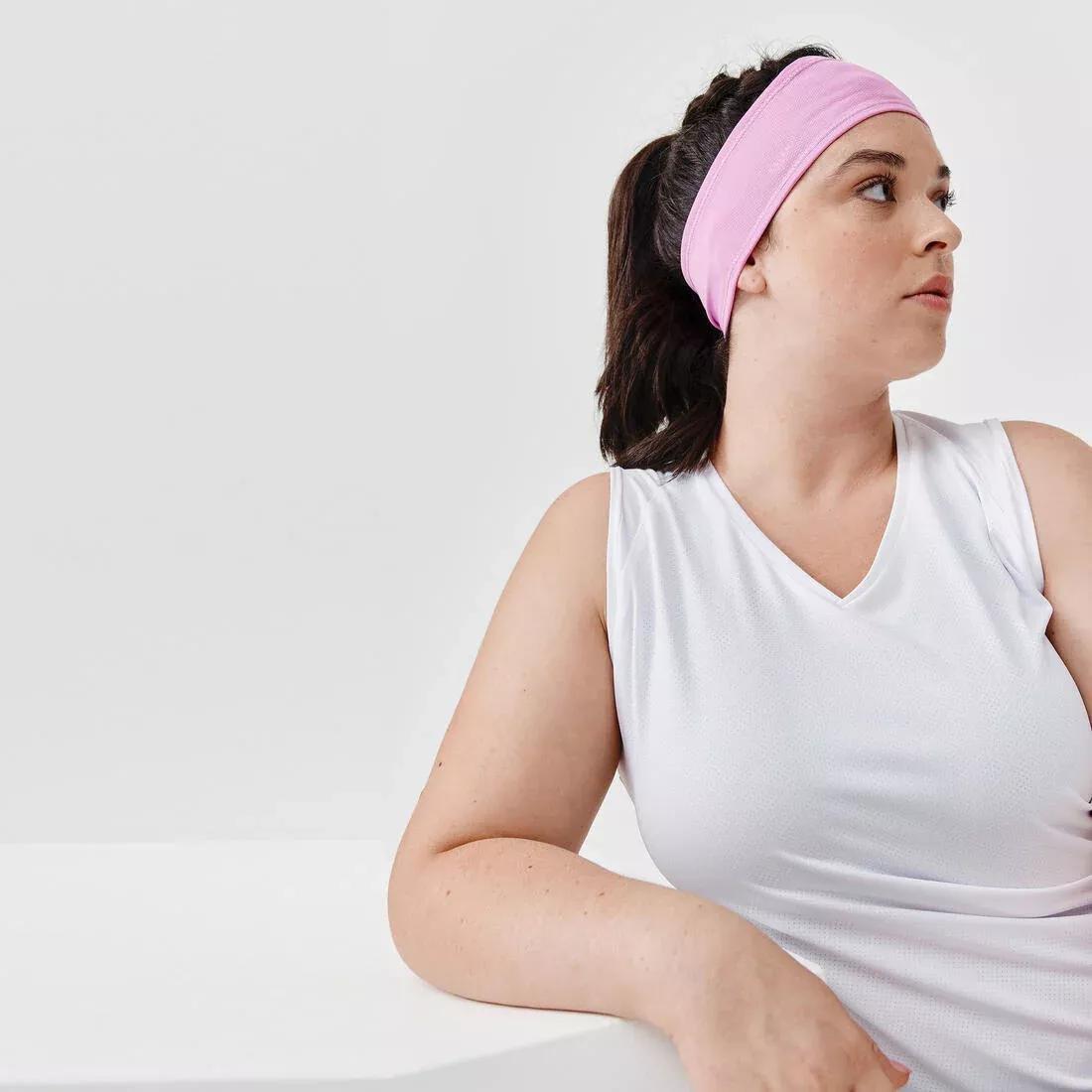 Kalenji Running Headband, Orange, No Color, large image number 4