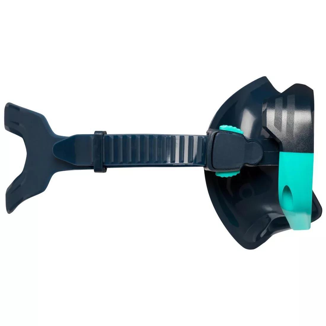 Diving Mask - 100 Scd, Blue, , large image number 13