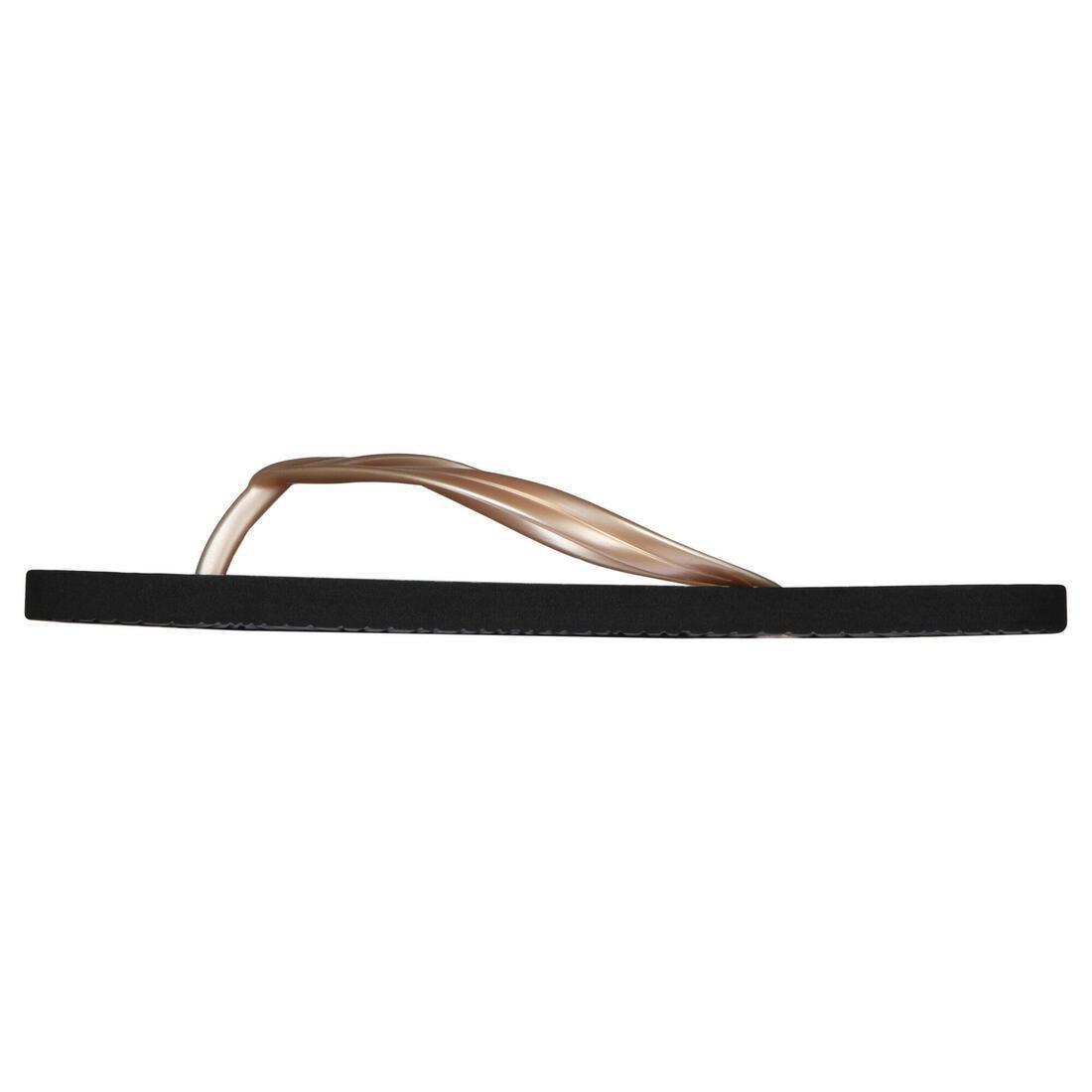 TO100 Women's Flip-Flops, Maupiti Print, Black, , large image number 5