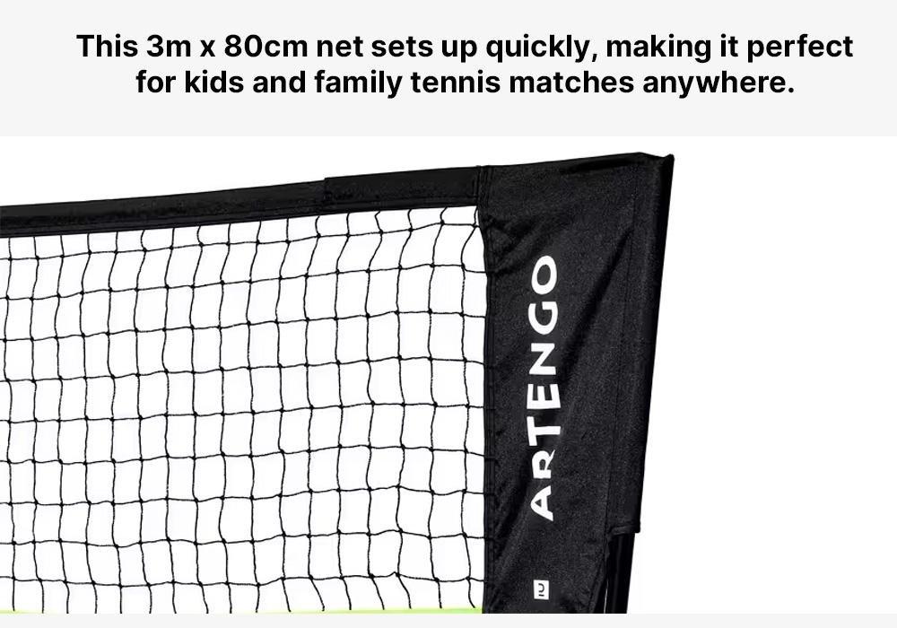 Tennis Net 3 Metres, No Color, medium