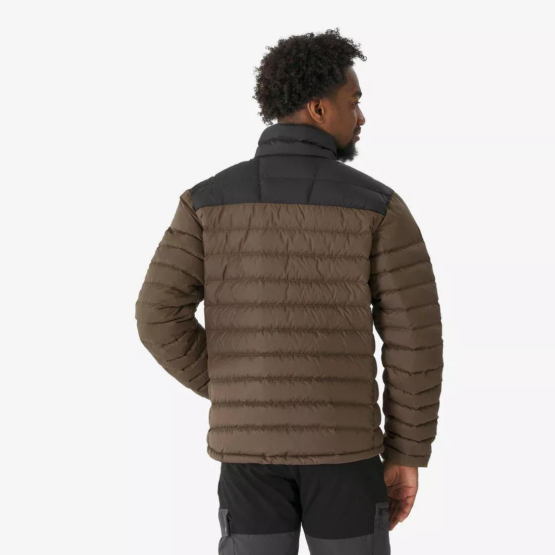 Men Hiking Down Jacket -10C - MH500, Brown, No Color, large image number 2