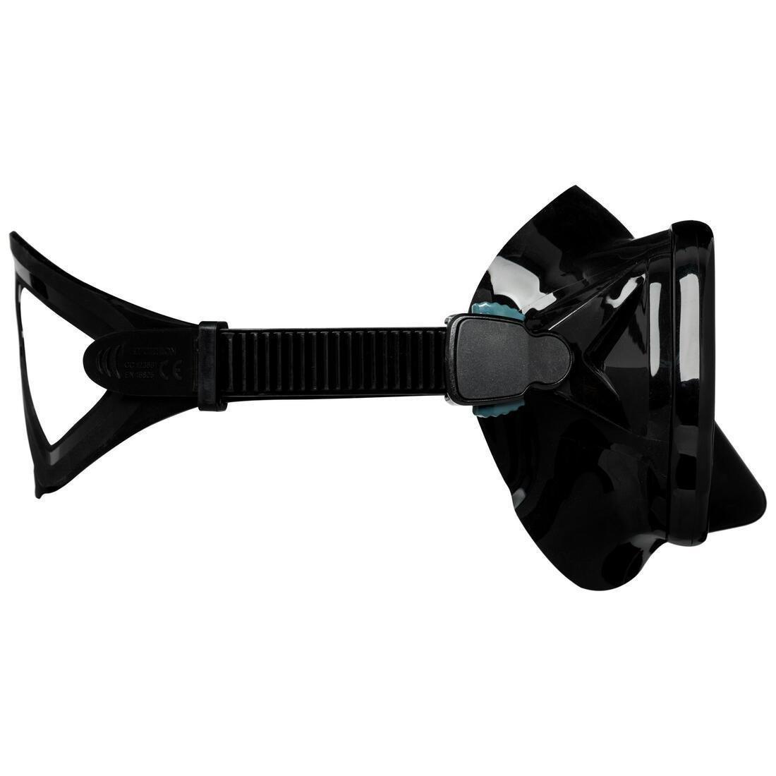 Scuba Mask - 500 Dual, Black, , large image number 3