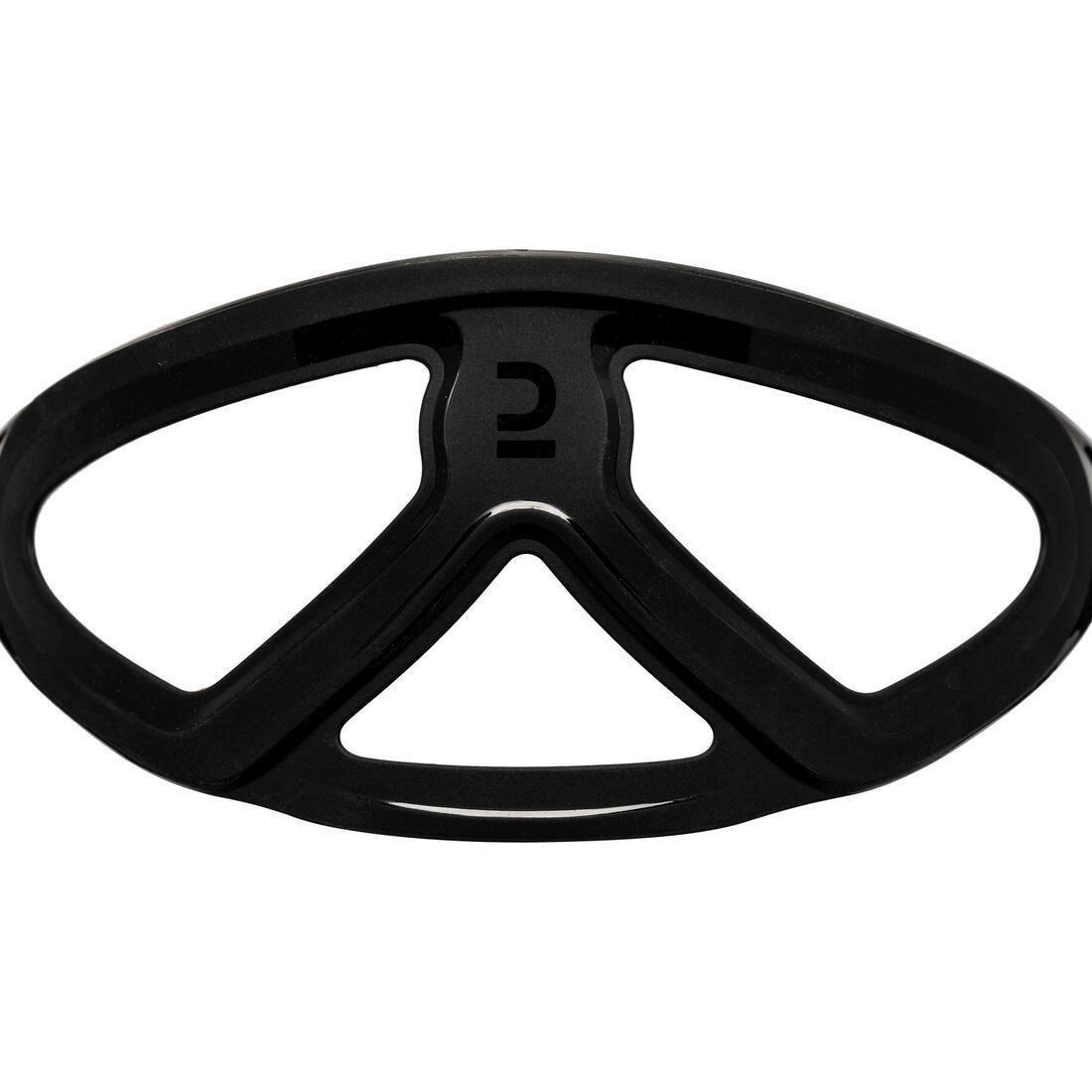 Scuba Mask - 500 Dual, Black, , large image number 5