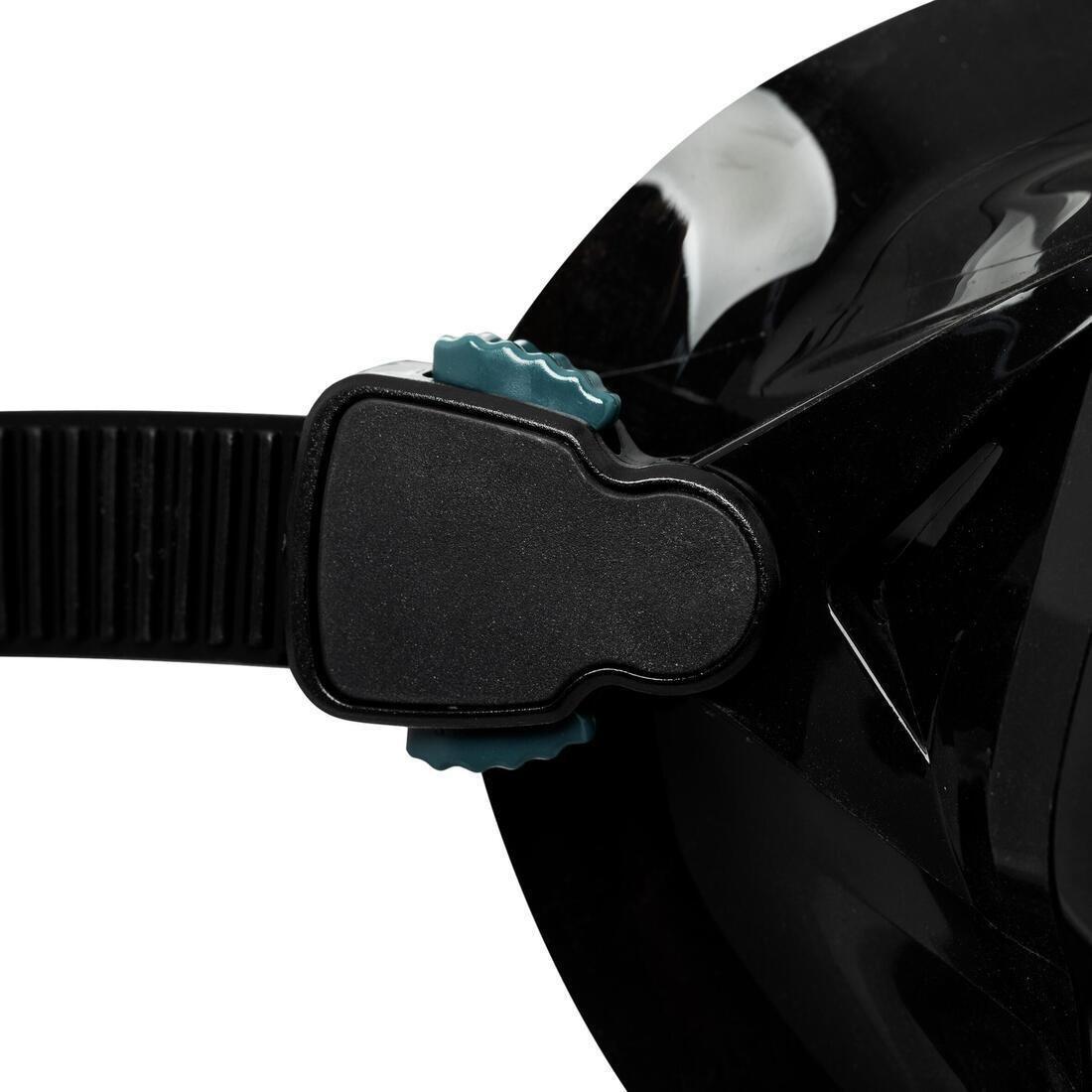 Scuba Mask - 500 Dual, Black, , large image number 7
