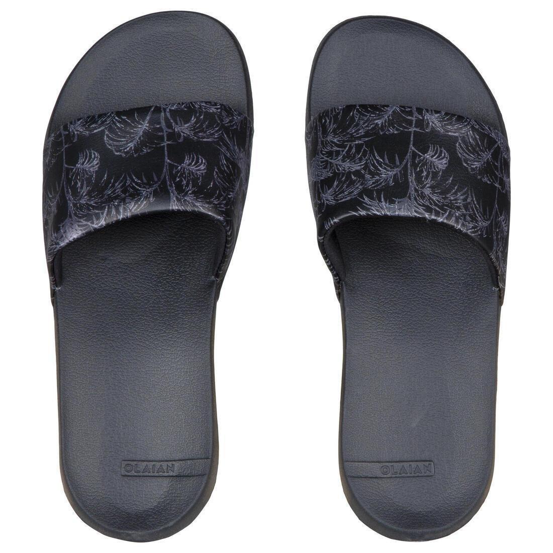Women Sandals Slaps 550, Black, , large image number 1