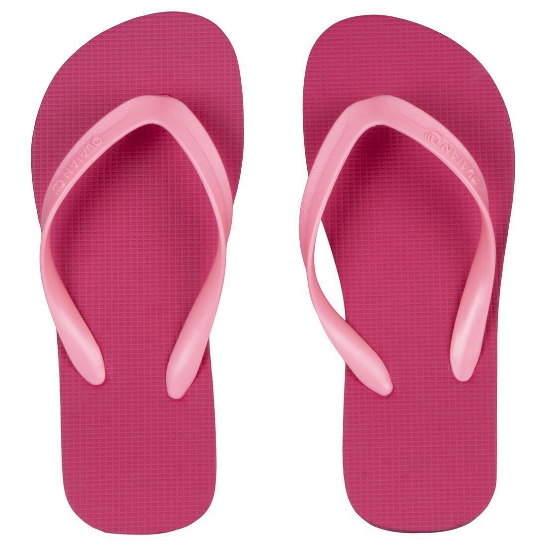 Girls' Flip-Flops 100, No Color, large image number 9