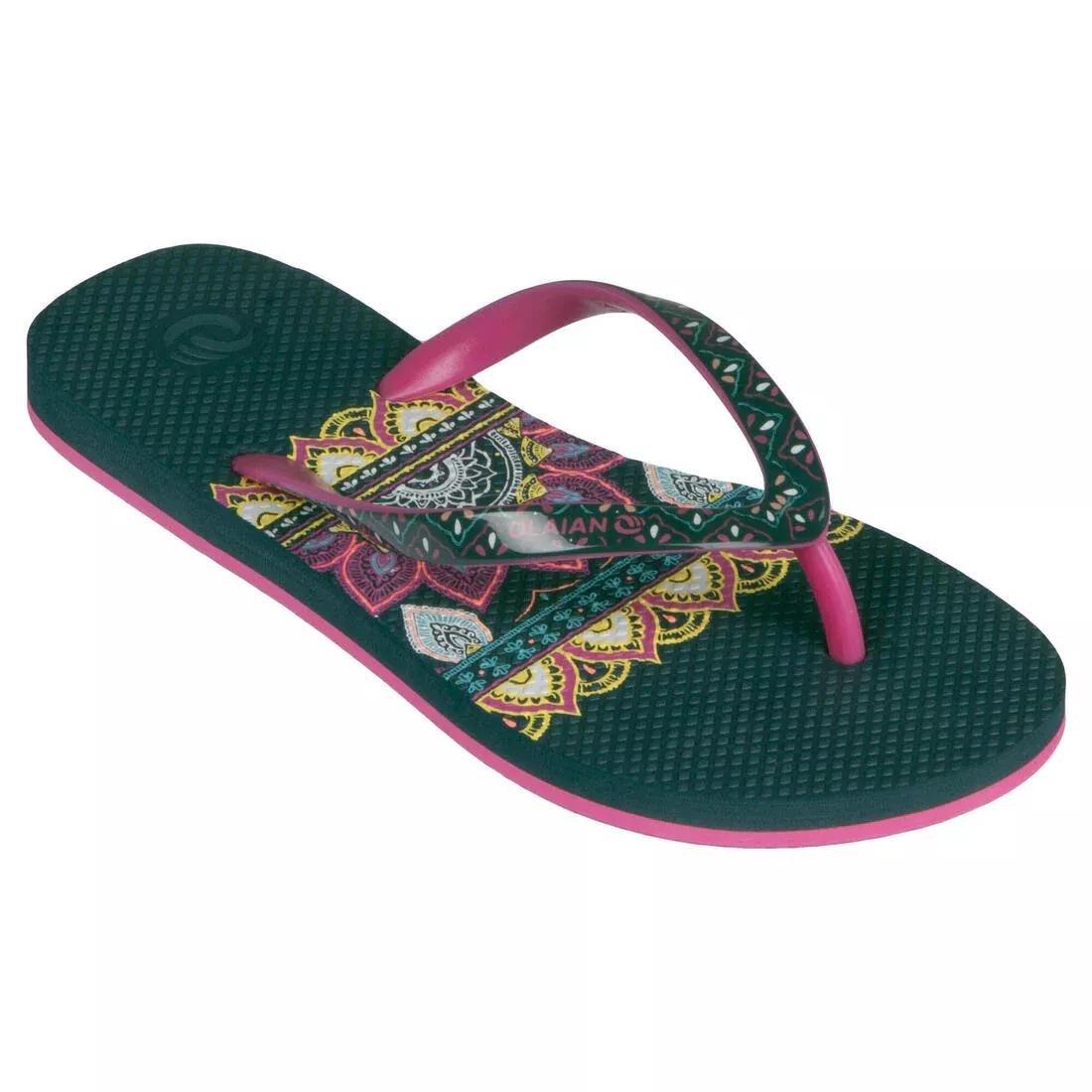 Kids Girls Flip-Flops - 500 Naimi, Blue, , large image number 0