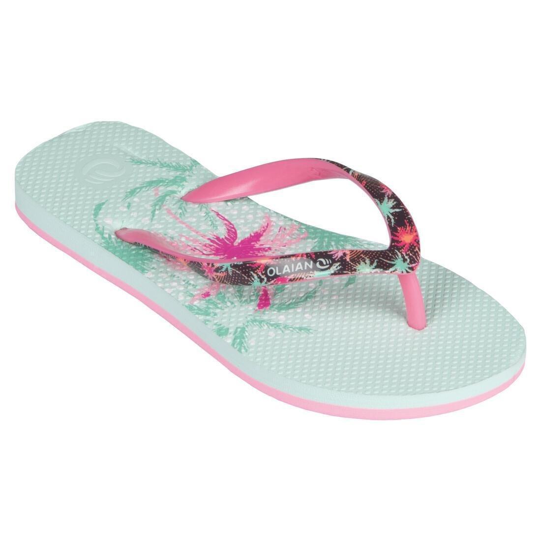 Kids Girls Flip-Flops - 500 Naimi, Blue, , large image number 1