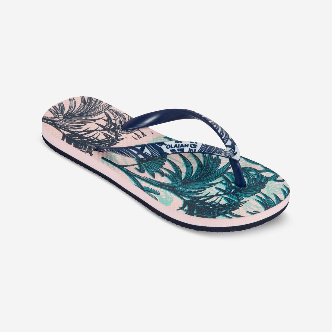 Kids Girls Flip-Flops - 500 Naimi, Blue, , large image number 14