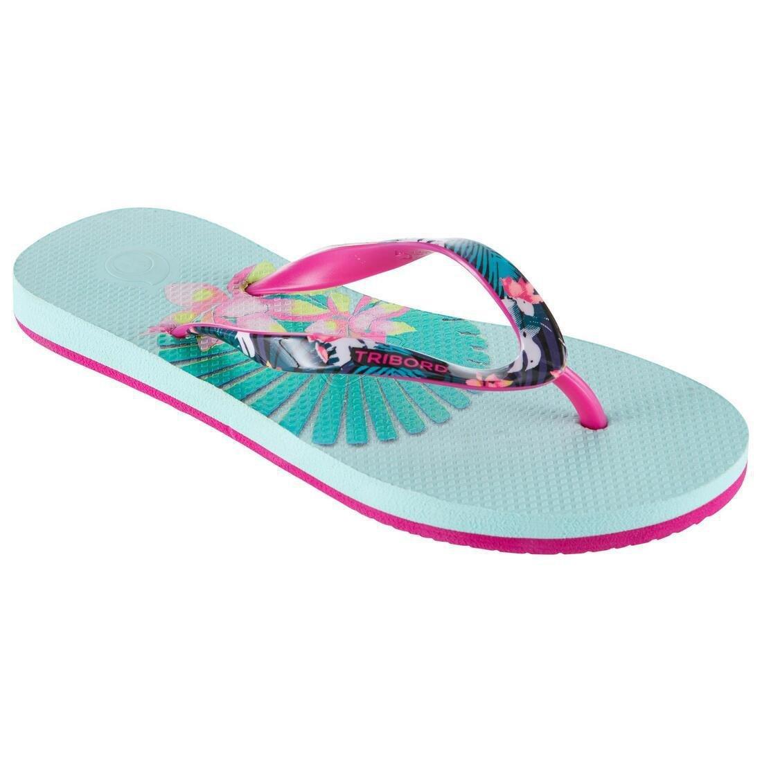 Kids Girls Flip-Flops - 190 Jungy, Pink, , large image number 1