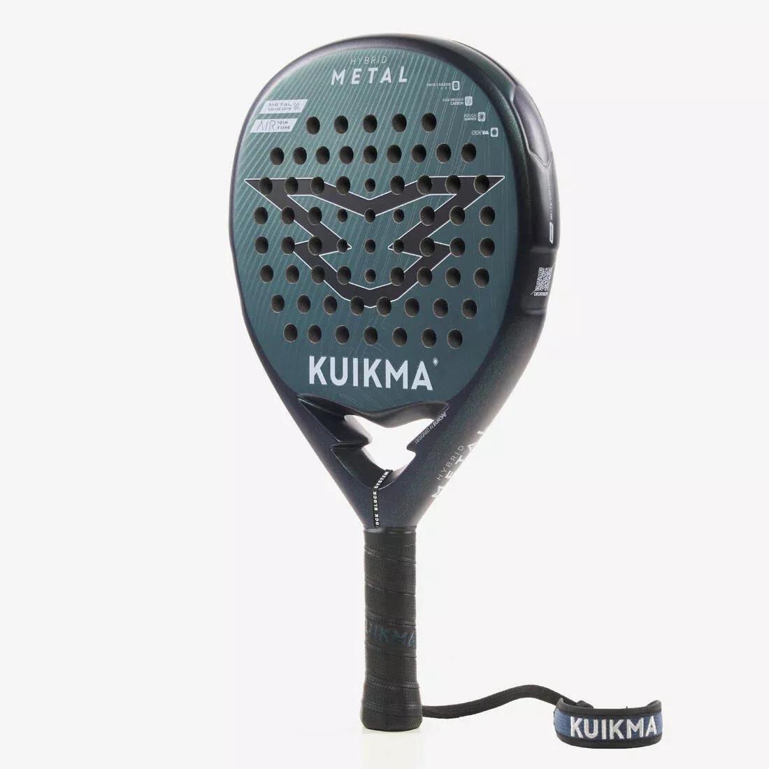 Adults Padel Racket Hybrid Metal, Navy, No Color, medium