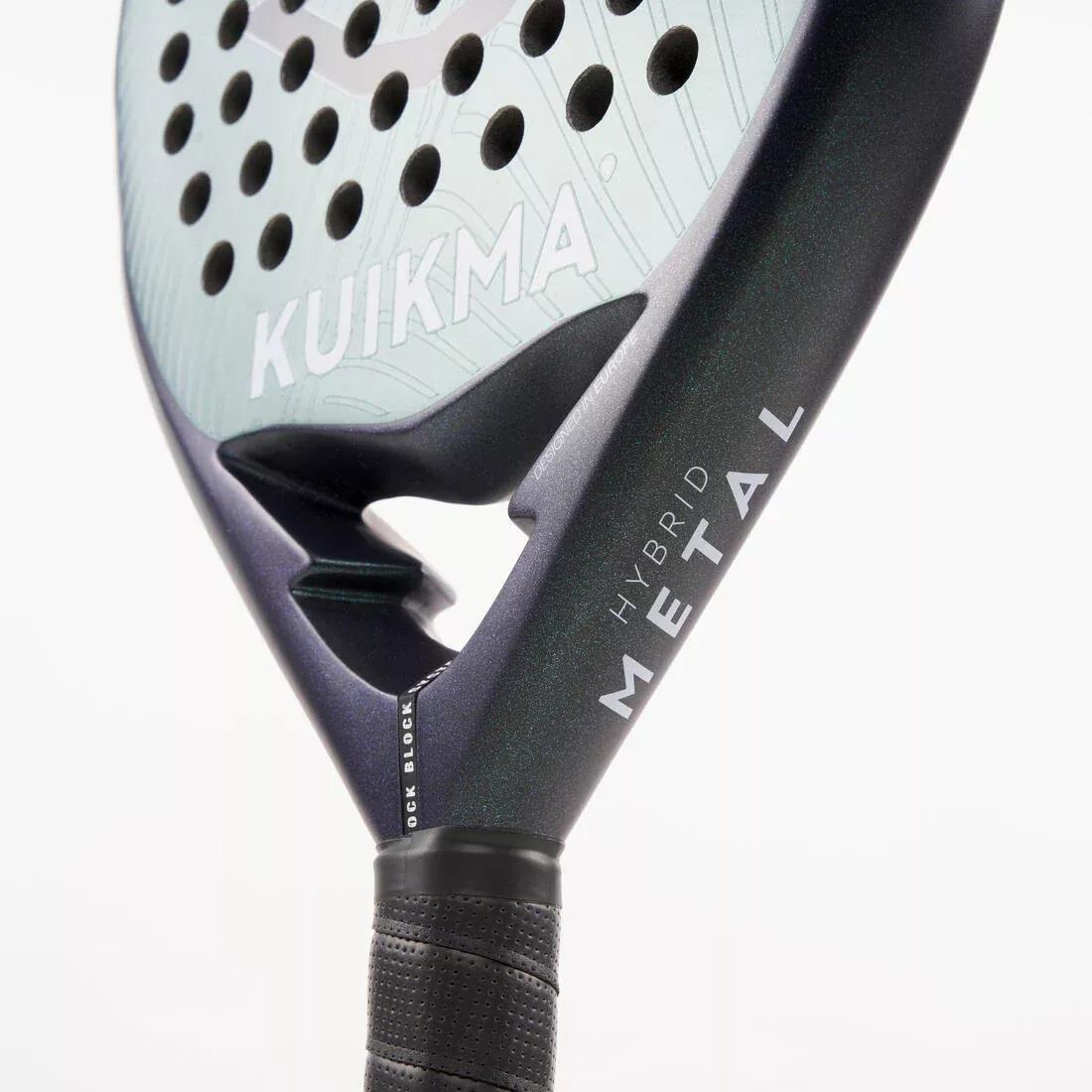 Adults Padel Racket Hybrid Metal, Navy, No Color, large image number 7