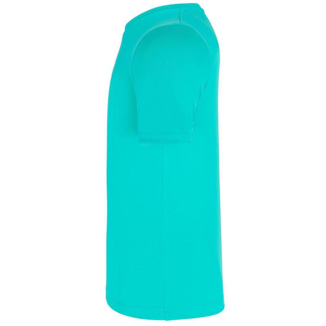 Kids Surfing Anti-V Printed Water T-Shirt, Fluo Lime, No Color, large image number 6