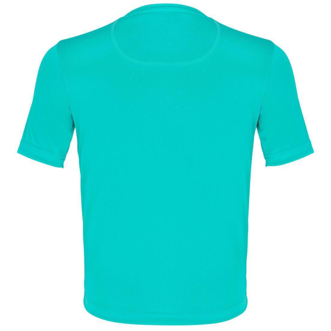 Kids Surfing Anti-Uv Printed Water T-Shirt, Turquoise, No Color, large image number 4