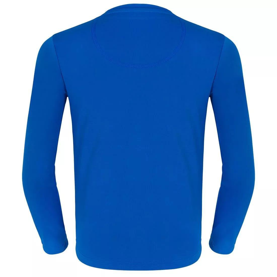 Kids Surfing Anti-Uv Long-Sleeved Printed Water T-Shirt, Blue, No Color, large image number 3