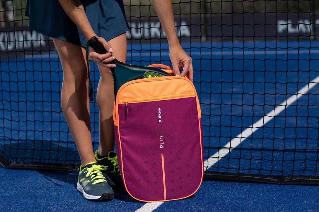 Padel Backpack Pl 190, Orange, No Color, large image number 7